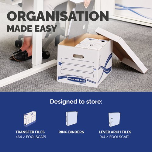 Standard Storage Boxes 384 x 320 x 287mm  - Pack of 10