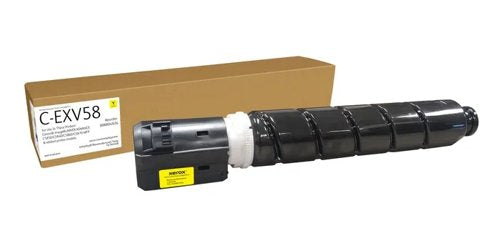 XET A3 Everyday Remanufactured Toner replaces Canon C-EXV58 Yellow (3766C002AA)