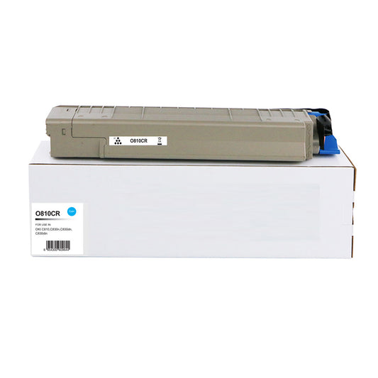 Remanufactured OKI C810 Black Toner 44059108