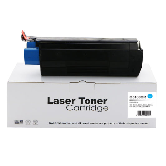Remanufactured OKI C5300 Black Toner 42127408