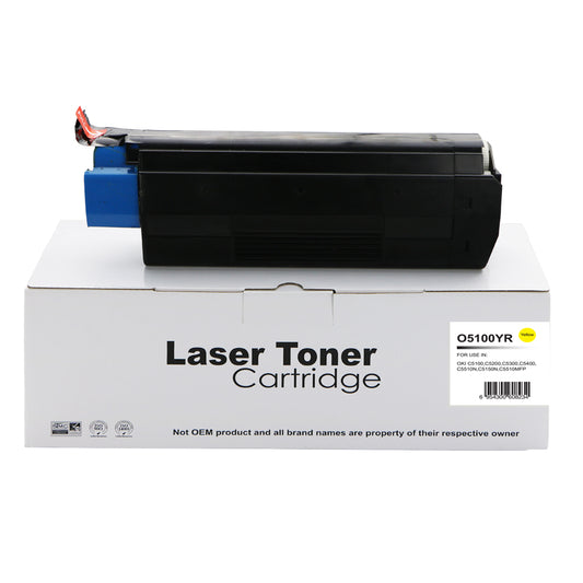 Remanufactured OKI C5300 Magenta Toner 42127406