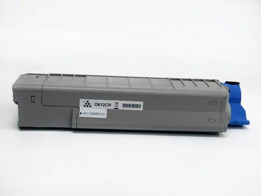 Remanufactured OKI C612 Black Toner 46507508