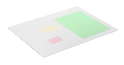 Durable Desk Mat Contoured 53x40cm Clear, Black, Blue, Grey