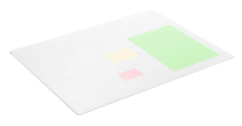 Durable Desk Mat Contoured 65x50cm Grey, Clear, Black