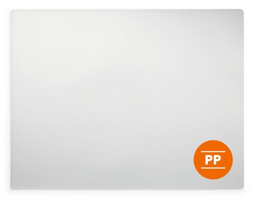 Durable Desk Mat Contoured 65x50cm Grey, Clear, Black