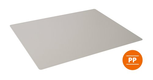 Durable Desk Mat Contoured 53x40cm Clear, Black, Blue, Grey