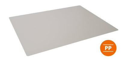 Durable Desk Mat Contoured 65x50cm Grey, Clear, Black