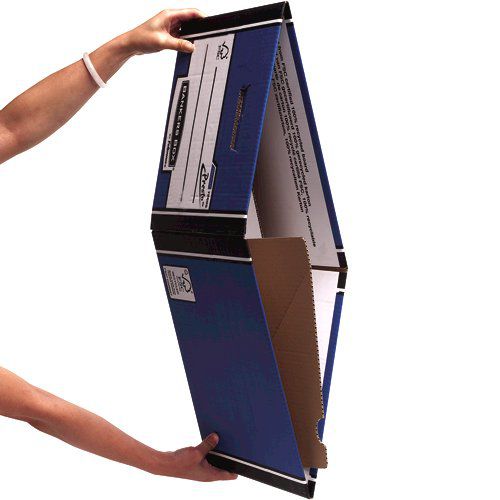 Premium Tall Box Blue (FSC) Pack of 10 303x342x400mm