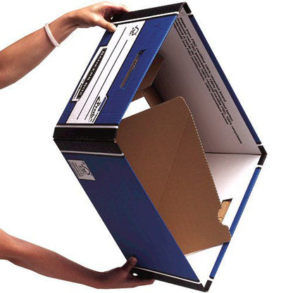 Premium Tall Box Blue (FSC) Pack of 10 303x342x400mm