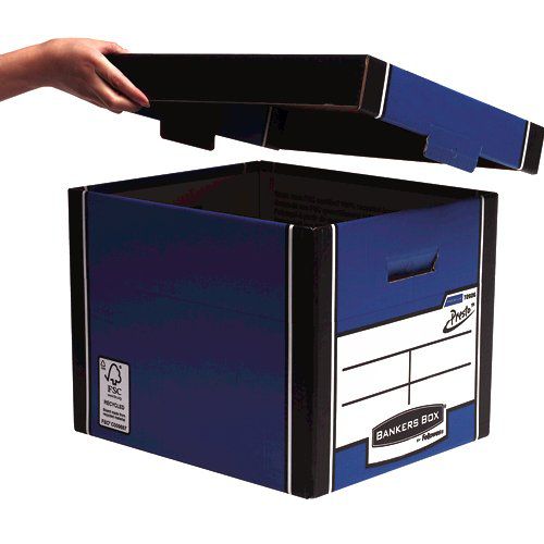Premium Tall Box Blue (FSC) Pack of 10 303x342x400mm