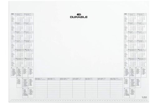 Durable Calendar Pad Refill for Desk Mat