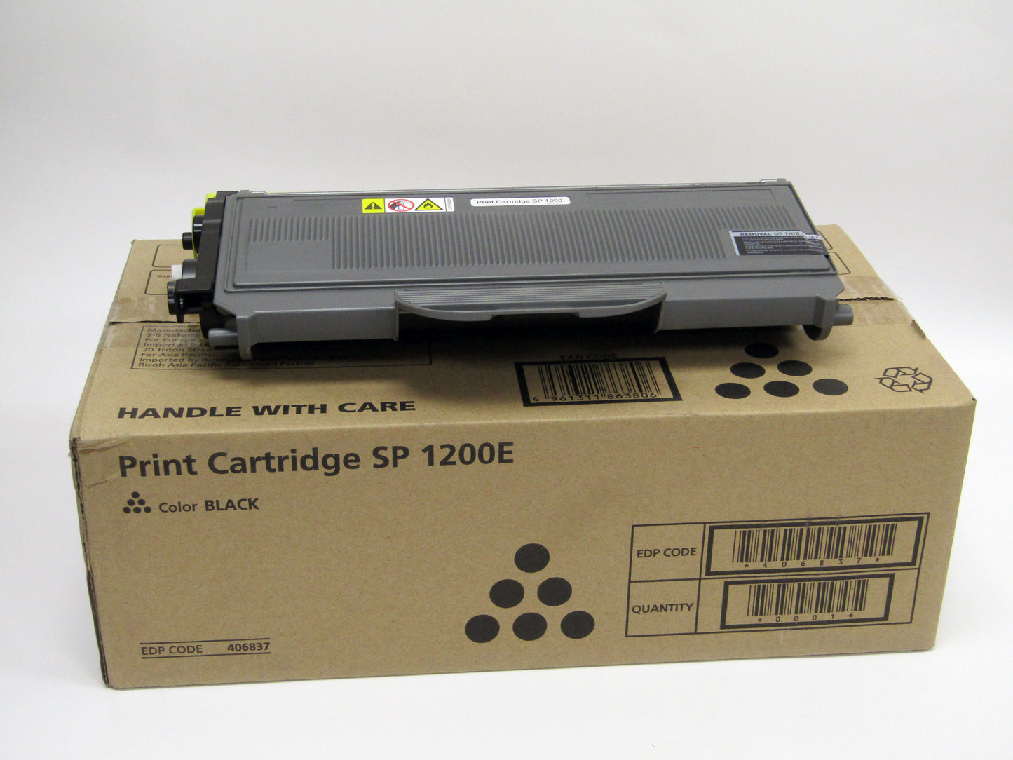 OEM Ricoh SP1200E Black Toner 406837