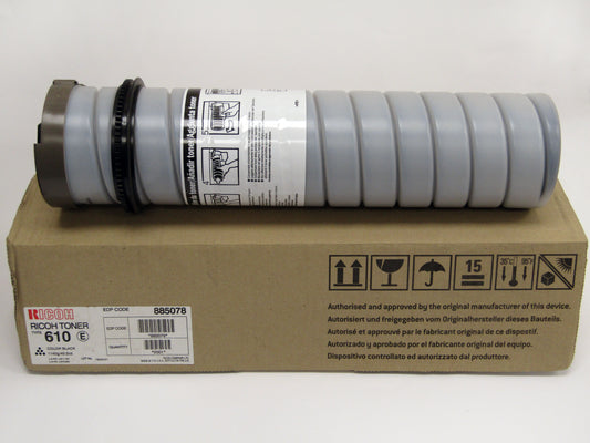 OEM Ricoh Toner Black Type 610E 885102