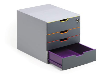 Durable VARICOLOR SAFE 1, 4 Drawer Unit