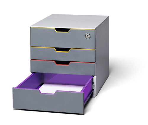 Durable VARICOLOR SAFE 1, 4 Drawer Unit