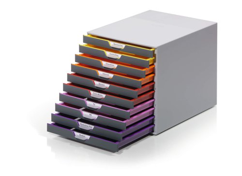 Durable VARICOLOR 10 Drawer Unit