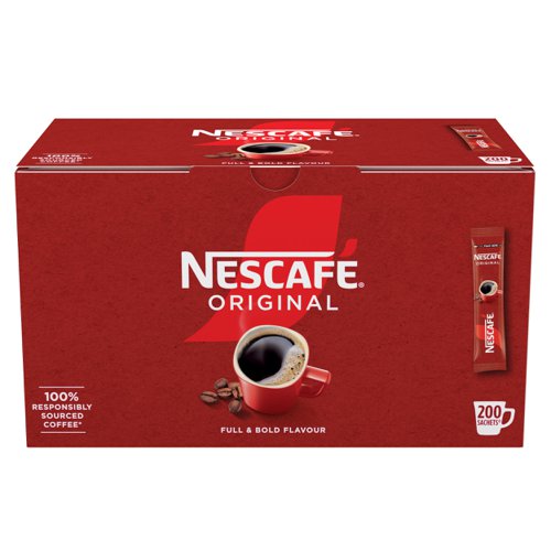 Nescafe Original Coffee Stick Packs 200's (1)