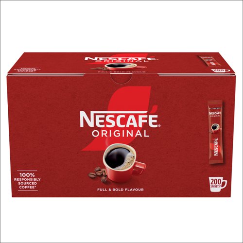 Nescafe Original Coffee Stick Packs 200's (1)