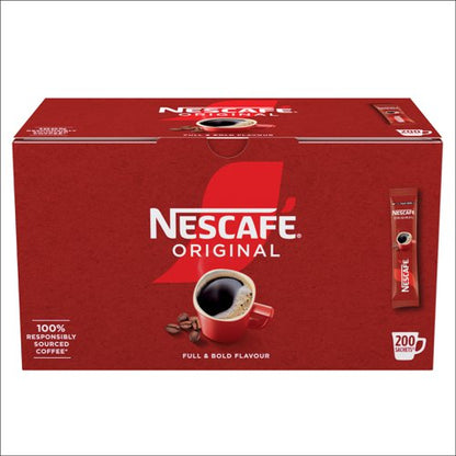 Nescafe Original Coffee Stick Packs 200's (1)