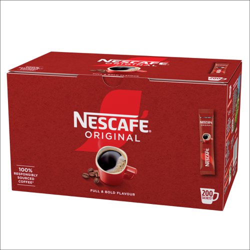 Nescafe Original Coffee Stick Packs 200's (1)