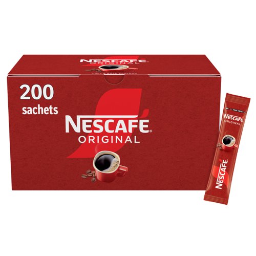 Nescafe Original Coffee Stick Packs 200's (1)