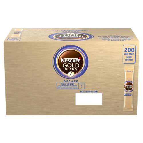 Nescafe Gold Blend Coffee Stick Packs 200's (1)