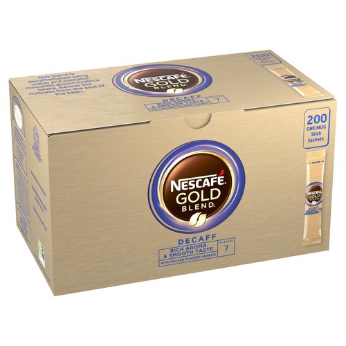 Nescafe Gold Blend Coffee Stick Packs 200's (1)