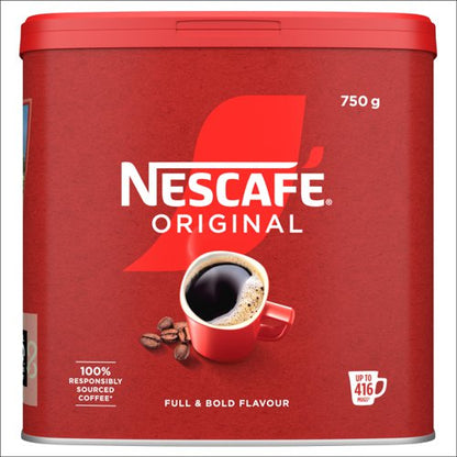 x6 Tin Nescafe Original Granules 500g, 750g