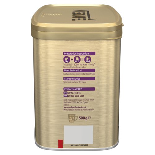 Single Tin Nescafe Alta Rica 500g