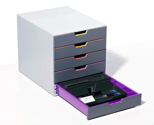 Durable VARICOLOR Desk Organiser Grey