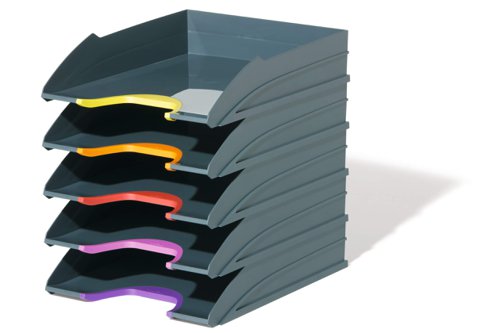 Durable VARICOLOR ECO Letter Trays (5)