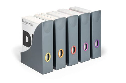 Durable VARICOLOR Magazine Rack Assorted (5)