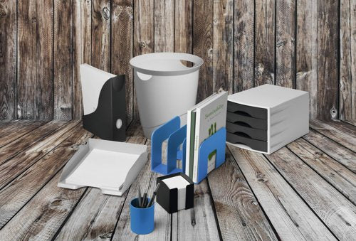 Durable Pen Cup Blue