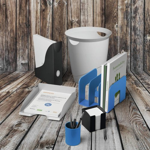 Durable Pen Cup Blue