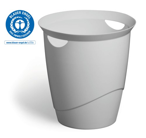 Durable Waste Bin ECO Grey