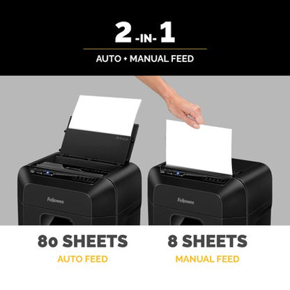 Automax 80m Auto Feed Shredder (Mini Cut) 230V UK