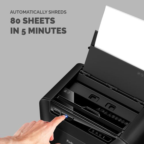 Automax 80m Auto Feed Shredder (Mini Cut) 230V UK
