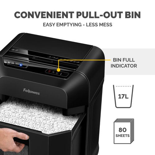 Automax 80m Auto Feed Shredder (Mini Cut) 230V UK
