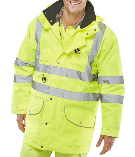 Beeswift Elsener 7 In 1 Jacket Saturn Yellow 3XL, 4XL, M, XL, 2XL