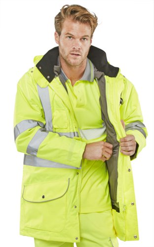 Beeswift Elsener 7 In 1 Jacket Saturn Yellow 3XL, 4XL, M, XL, 2XL