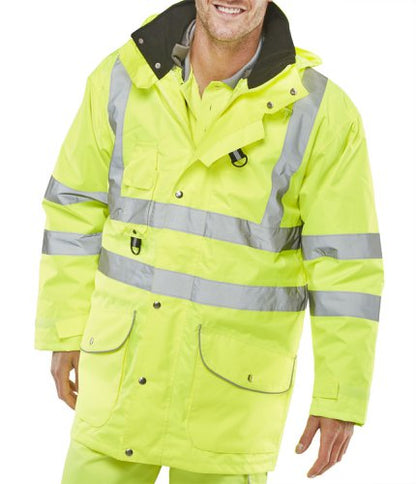 Beeswift Elsener 7 In 1 Jacket Saturn Yellow L