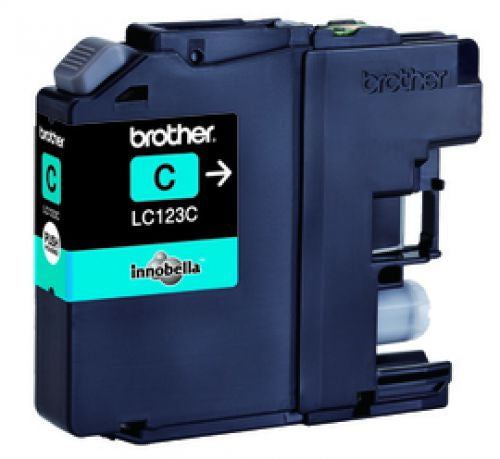 Brother LC123C Ink Cartridge Cyan 600 Pages 5.9ml