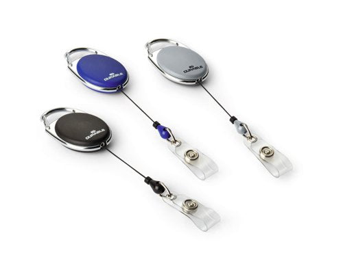 Durable STYLE Badge Reel Blue (10)