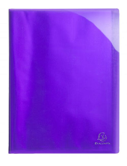 Exacompta A4 Display Book A4 Pack of 20 Assorted