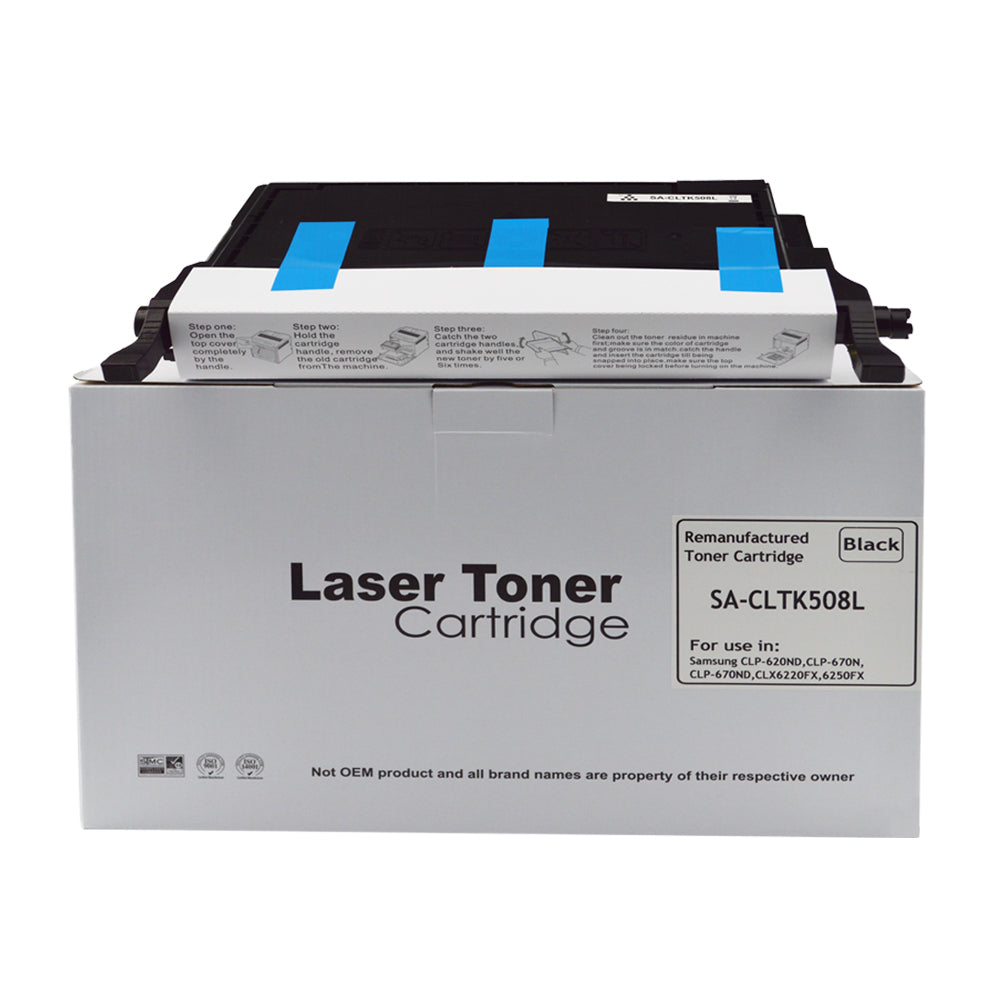 Remanufactured Samsung CLP610 Black Toner CLP-K660B  HP ST906A