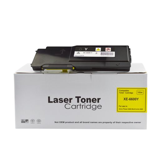 Compatible Xerox 106R02231, 106R03742, 16194600, 106R00655, 106R01162, 106R01220 Yellow Hi Cap Toner