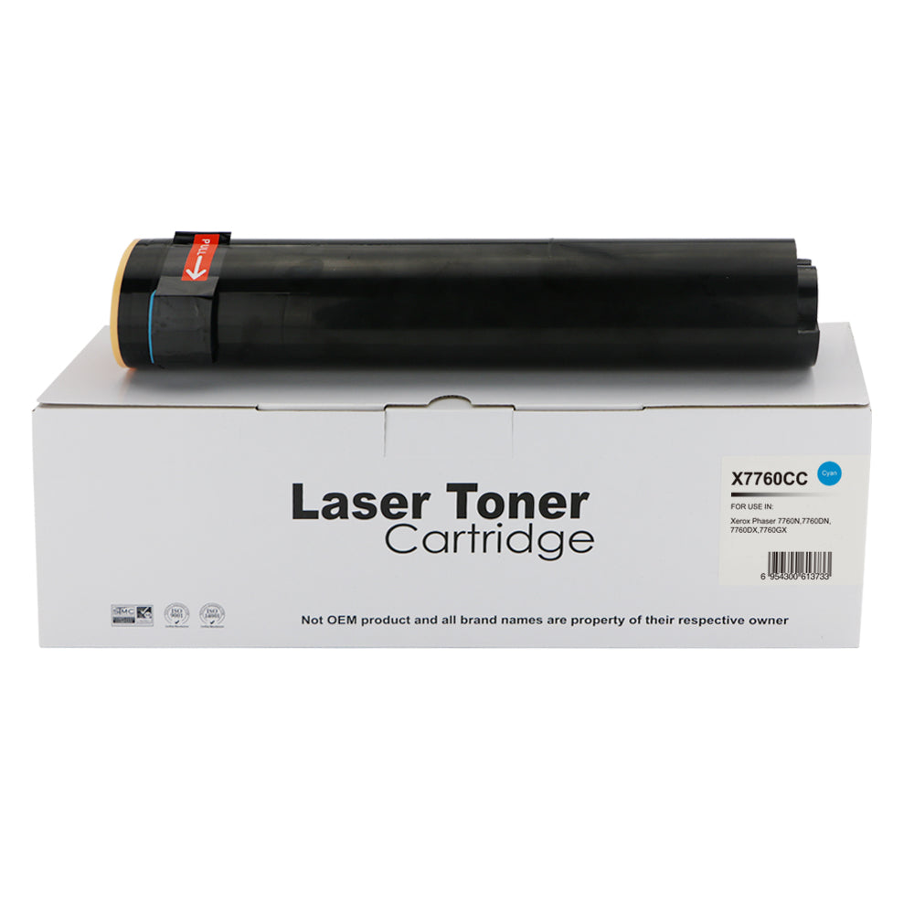 Compatible Xerox Phaser 7760 Hi Cap Black Toner 106R01163