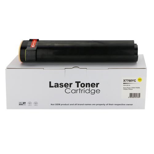 Compatible Xerox 106R02231, 106R03742, 16194600, 106R00655, 106R01162, 106R01220 Yellow Hi Cap Toner
