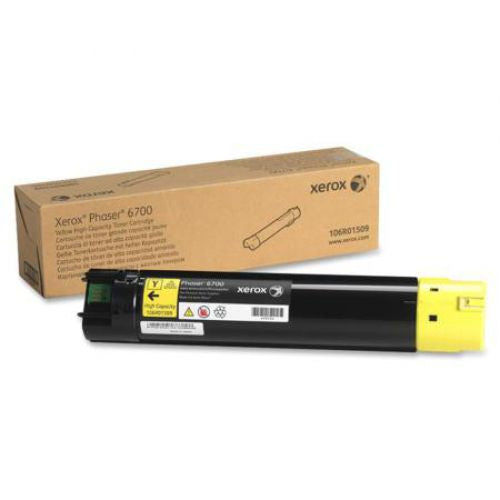 OEM Xerox 106R01509 Yellow 12000 Pages Original Toner