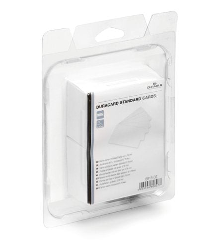 Durable DURACARD Standard Cards 0.75mm (100)